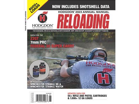 Dec 14, 2018 Hodgdon has released its 2019 Reloading Manual, the 16th Annual Edition of this valuable reloading resource. . Hodgdon reloading manual 2021 pdf
